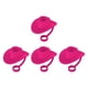 thumbnail image 2 of Lindos Casquillos De Paja Cubre Accesorios De Taza Regalos De Fiesta Cubierta De Puntas De Paja De Silicona 4 Piezas Rosa, 2 of 3