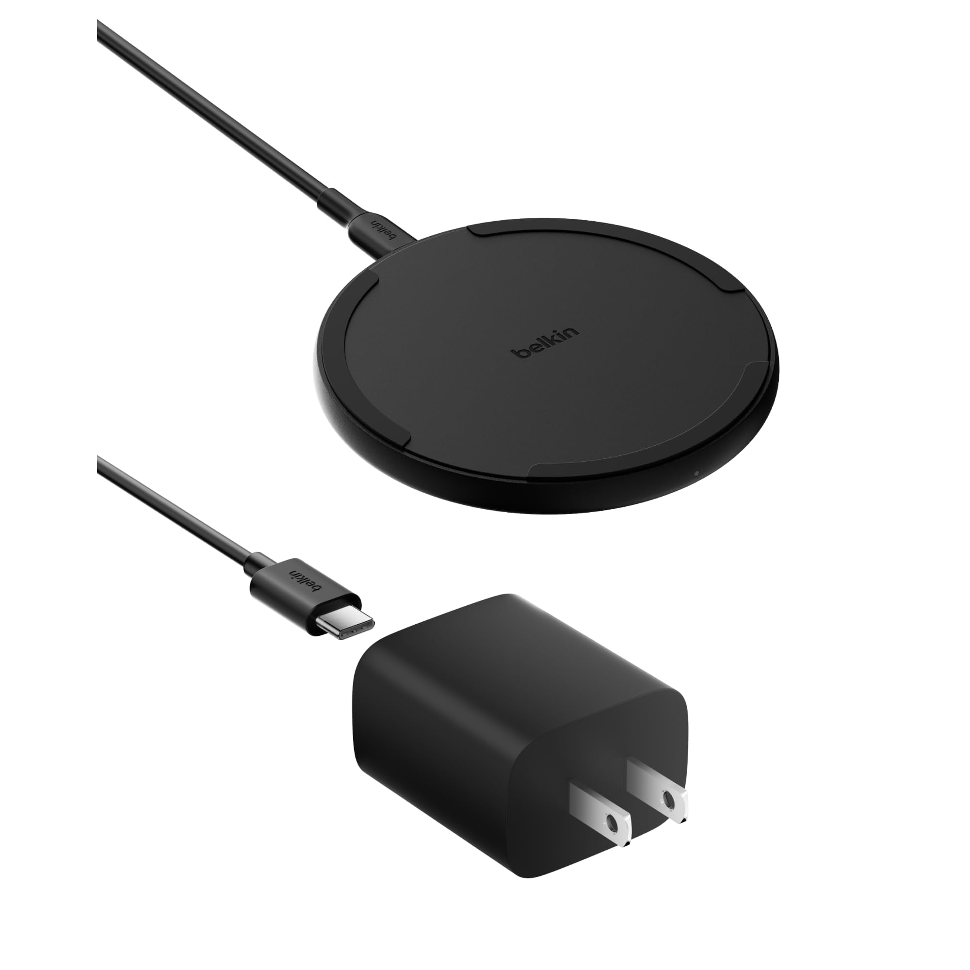 Base De Carga Inalámbrica Belkin 15w Para Iphone 17/16/15/14 Negra