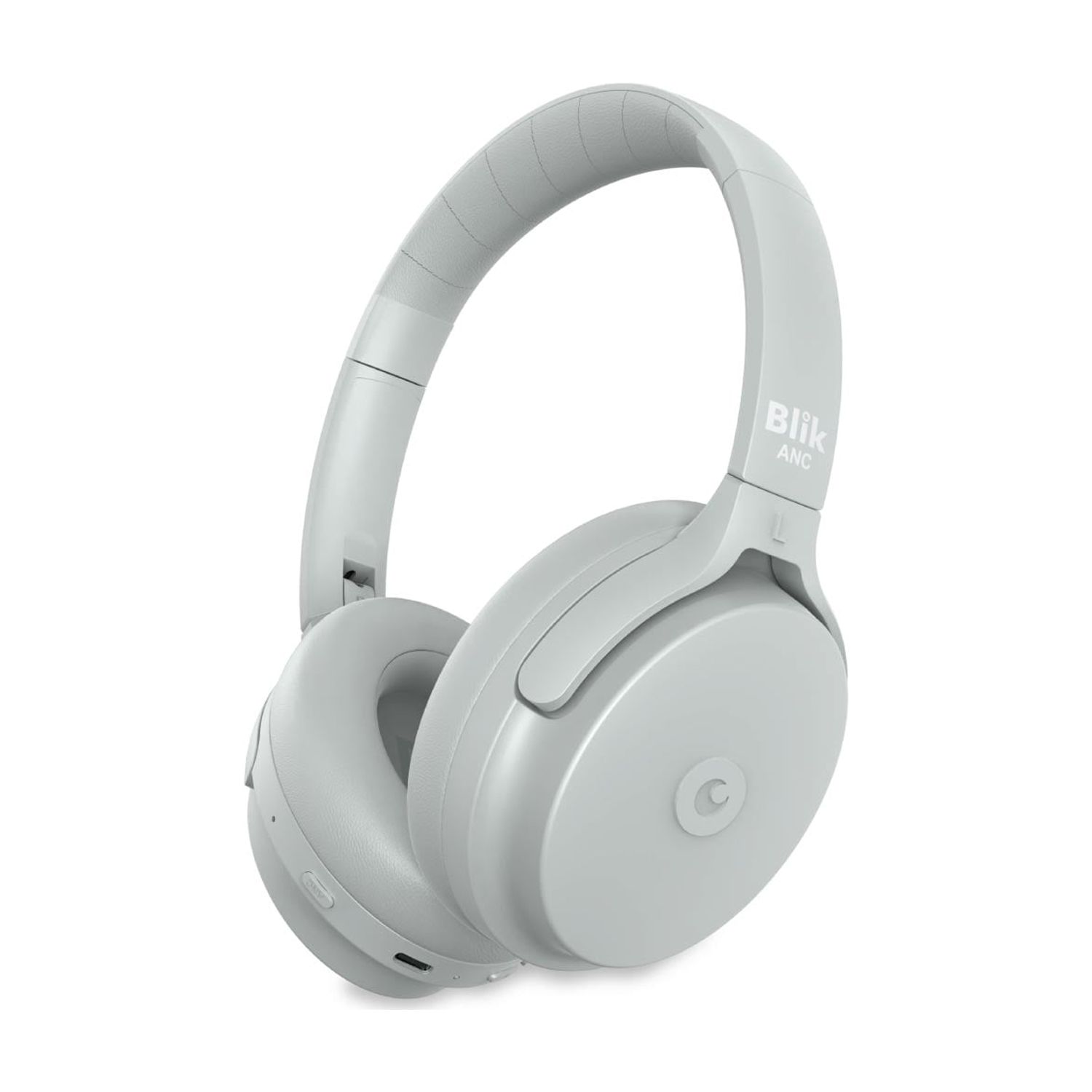 Audífonos Bluetooth Blik Neo Cancelación De Ruido 60H Gris