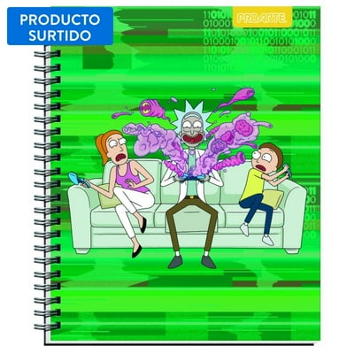 Cuaderno Rick And Morty/ Producto Surtido  Proarte