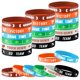 thumbnail image 1 of Pulseras Lesnala 48 pzs – Pulseras de Silicona de Fútbol Americano, 1 of 7