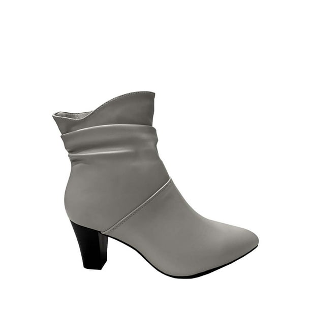 Botin Ecocuero ZAZ61 Blanco Invierno