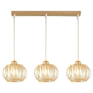 Ioensy - Candelabros De Luz Colgante De Cristal Accesorio De Iluminación Para Base De Tira De Cocina