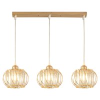 Ioensy - Candelabros De Luz Colgante De Cristal Accesorio De Iluminación Para Base De Tira De Cocina