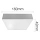thumbnail image 5 of Pack 2 Plafon Panel Led Cuadr Sob Itd Decorativo 22w 6000k blanco, 5 of 7