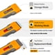 thumbnail image 5 of Espátula limpiadora Razor Blade con 15 cuchillas adicionales, 5 of 6