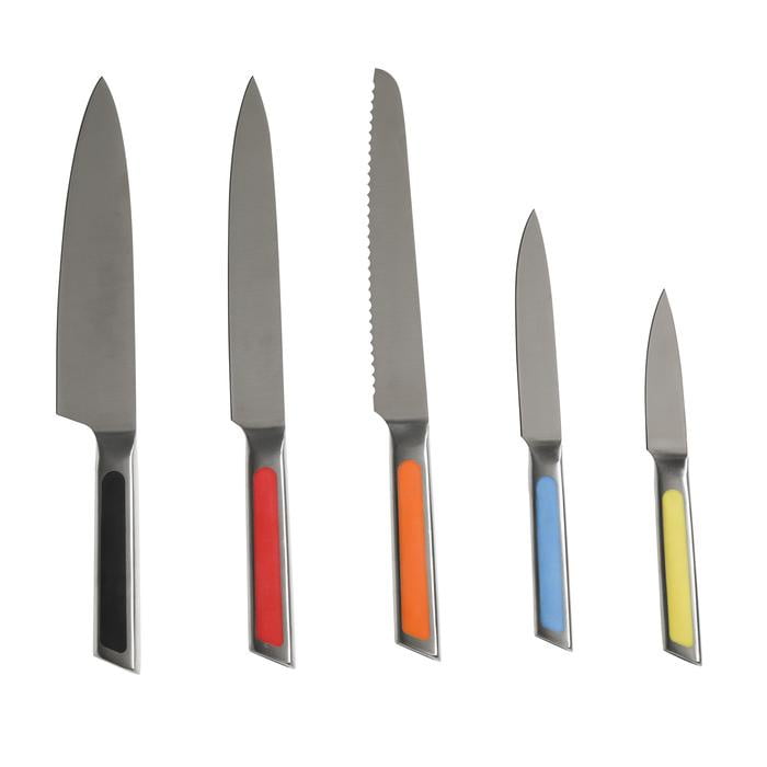 Set Cuchillos Simple Cook Alpes 5 Pzs