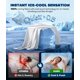 thumbnail image 2 of Juego de 2 fundas de almohada refrigerantes Rifens Home King blanco, 2 of 7