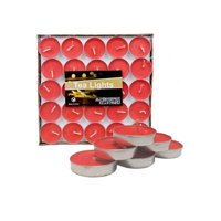 Genmérico - Set De 50 Velas Decorativas Rojas