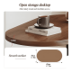 thumbnail image 3 of Mesa Auxiliar De Café #2, 3 of 3