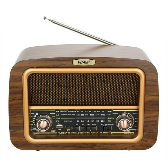 Parlante Radio Vintage Bluetooth Retro Audio Lau