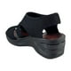 thumbnail image 4 of Sandalia Bzees By Naturalizer Mujer Dream Lavables negro 41, 4 of 6