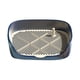 thumbnail image 5 of Pet Dog Wathing Puppy Entrenamiento de la bandeja para ir al baño portátil para la almohadilla de entrenamiento de gatos con protección de la pared de Azul L, 5 of 5