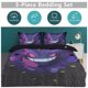 thumbnail image 5 of Ge_ngar Print Bedding Set Pattern Duvet Cove Set 3 Pieces 1 Quilt Cover And 2 Pillowcases for Women Men Teens, 5 of 5