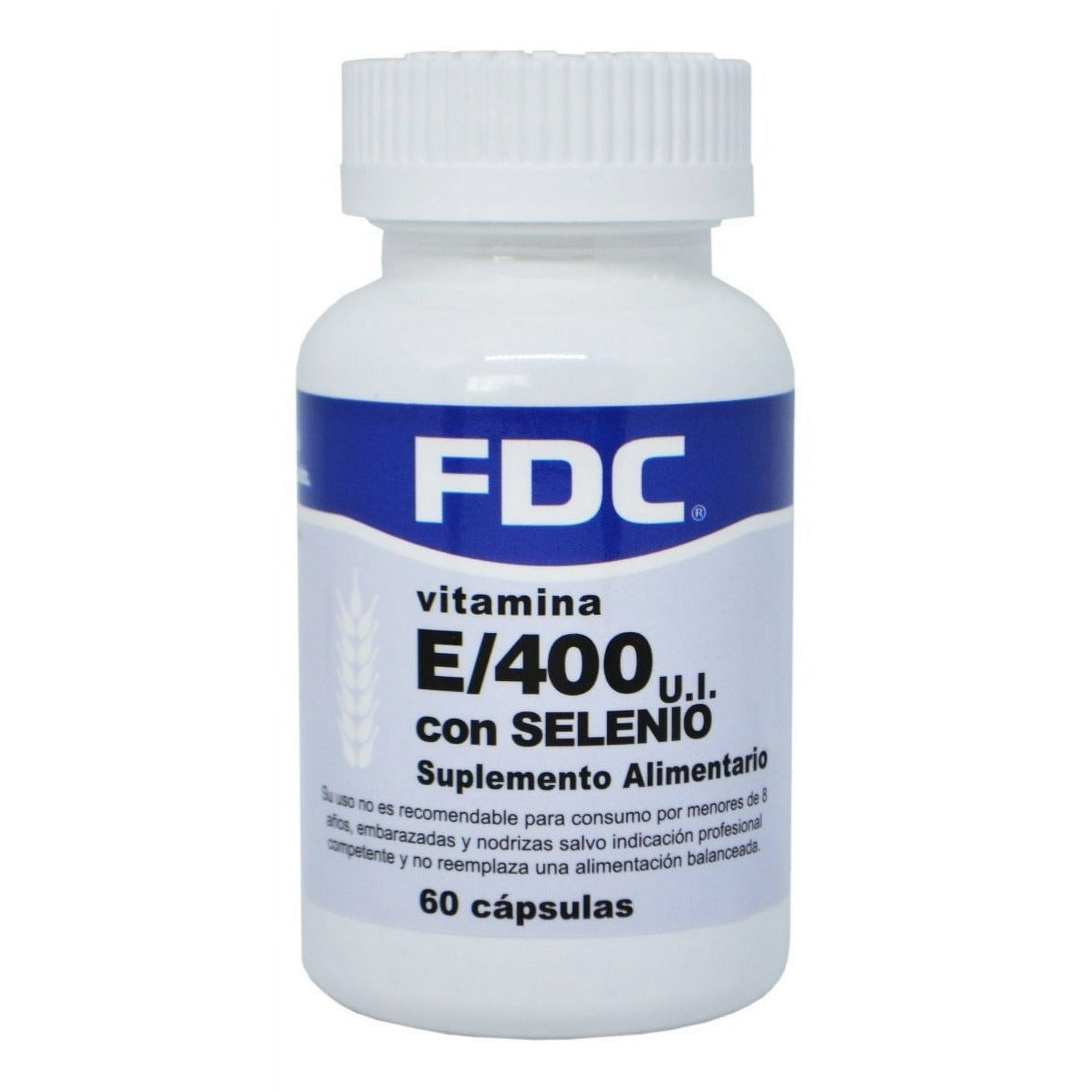 Fdc - Vitamina E400+selenio X 60 Caps.