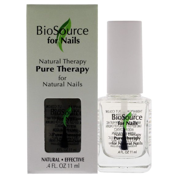 Capa transparente Nail Therapy Biosource para uñas, 12 ml