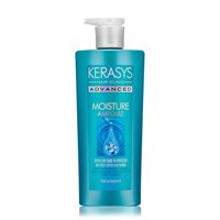Kerasys - Acondicionador Coreano Hidratante Para Cabellos Dañados, Advanced Ampoule Conditioner 600Ml - Moisture