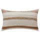 thumbnail image 1 of REGALWOVEN Fundas Decorativas de Almohada a Rayas Paquete de 1 para Sofá Cama Decoración del Hogar Fundas de Cojín Suaves Marrón 12" x 20", 1 of 6