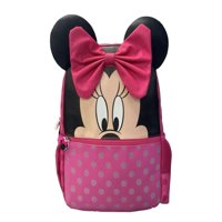 Genérico - Bolso 3D Infantil Con Capucha Niñas Minnie