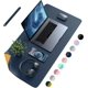 thumbnail image 1 of Protector de escritorio de piel sintética de doble cara, alfombrilla grande para ratón, tapete de escritura, impermeable, organizador para escritorio, decoración de mesa para oficina, hogar y juegos (, 1 of 6
