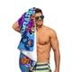 thumbnail image 5 of Chibiverso Toalla de playa de secado rápido con diseño temático, regalo para mujeres y niñas, ideal para cumpleaños, fans, amantes de la música, uso en la playa o al aire libre, 78 × 150 cm, 5 of 6