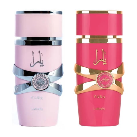 Perfume Lattafa Yara Eau De Parfum 100 Ml + Yara Candy 100 Ml