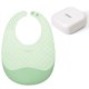 thumbnail image 1 of Babero Haakaa plegable de silicona impermeable, 1 of 9