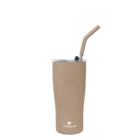 Vaso Aislante Hydraflow Capri De 590 Ml Con Color Arcilla Pajiza
