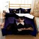 thumbnail image 2 of Horror TV Shows Wednesday Addams Bedding Set Boys Girls Twin Queen Size Duvet Cover Pillowcase Bed Kids Adult, 2 of 5