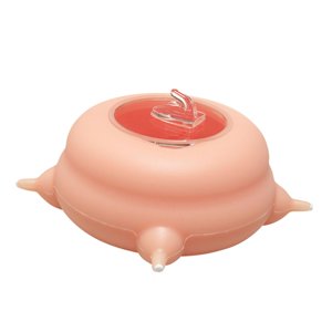 Ioensy - Alimentador De Leche Portátil Para Mascotas, 4 Boquillas, Alimentador De Cachorros Recién Nacidos Para Conejo Y Gatito