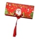 thumbnail image 3 of Portamonedas Navideño, sobre para Dinero en Efectivo, Suministros para Efectivo, Bricolaje con 10 Ranuras, Tarjetero para Niñas Y Mamás, Decoración Pa rojo, 3 of 5