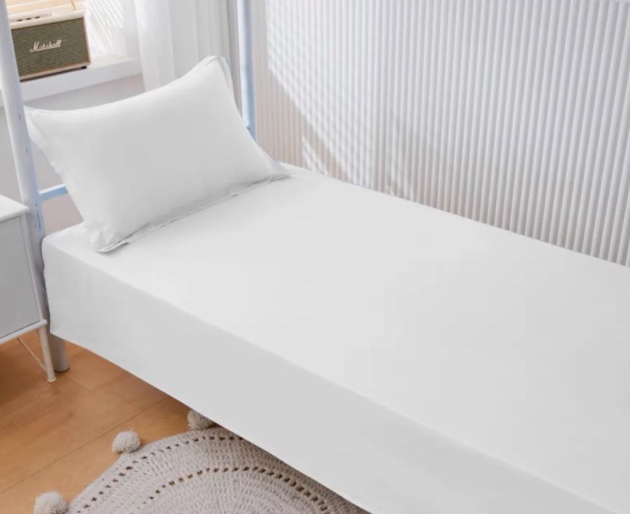 Riqui - Juego De Sábana 1 Plaza Blanca