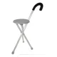 thumbnail image 3 of Baston Ortopedico Con Silla Plegable Acero Inoxidable 3 Apoy Gris, 3 of 10