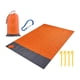 thumbnail image 5 of Manta De Picnic Estera Al Aire Libre Manta De Playa Plegable Para Parque Mochilero Deportes Naranja 140cmx200cm, 5 of 5