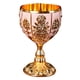 thumbnail image 1 of Copa De Vino Copa En Relieve De Vino Copa Elegante Vasos De Vidrio Oro Rosa, 1 of 5