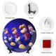 thumbnail image 3 of Rayman Plato decorativo de porcelana fina (bone china), plato decorativo de cerámica para hogar, oficina, soporte de pared, platos decorativos para dormitorio - 6 pulgadas (15 cm), 3 of 6