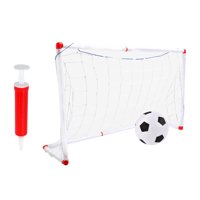 Magideal - Kit De Portería De Fútbol Para Niños, Juguetes Deportivos Para Niños Y Niñas, Accesorios De Fútbol, Diversión En , Juego De Verano, Juego , 106Cm