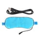 thumbnail image 1 of Máscara para ojos con compresa caliente infrarroja lejana y carga USB para aliviar la fatiga ocular, color azul, 1 of 8