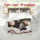 thumbnail image 1 of 3pcs Wu Shanzhuo and Allen Panyi Matching Printed Bedding Set Soft Duvet Cover with 2 Pillowcases, 1 of 5