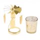 thumbnail image 1 of Portavelas Giratorio Romántico Soporte Tealight Candelabro Búho, 1 of 5