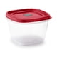 thumbnail image 2 of Recipiente Rubbermaid para almacenamiento de alimentos, 1,7 L, 3 unidades, transparente, 2 of 3