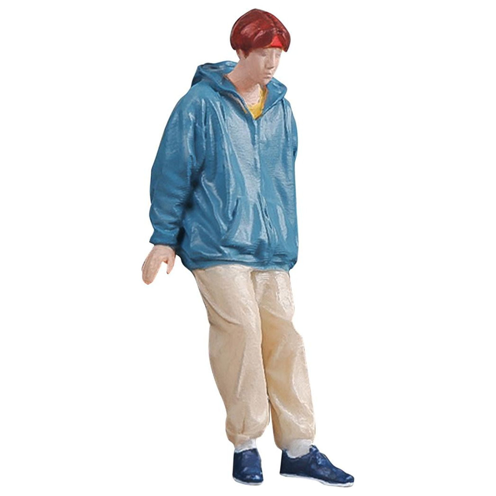 Magideal - 1:32 Figura Diorama Accesorio De Decoración Modelo Personas Figura Diorama Paisaje Para Tren Modelo Escena Mesa De Arena Mini Decoración De Jardín De Niños