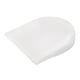 thumbnail image 4 of Baby Wedge Bed Pillow Cojín De Espuma Viscoelástica Suave Para Lactancia Semicírculo Blanco, 4 of 5