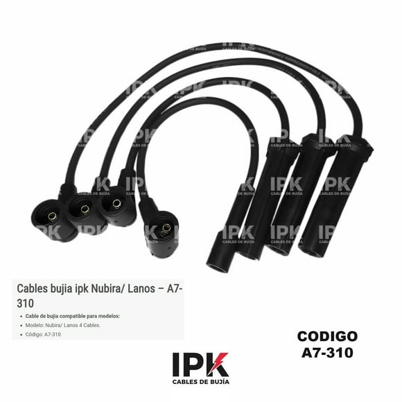 Cables De Bujía Daewoo Nubira Lanos