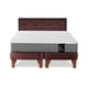thumbnail image 1 of Cama Europea Zen Best Tela Pu Chocolate 2 Plaza + Respaldo, 1 of 2