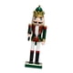 thumbnail image 1 of Escultura De Cascanueces De Navidad Para El Festival De La Chimenea Del árbol De Navidad Verde, 1 of 5
