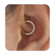 thumbnail image 1 of Aretes ShineRose 8 mm/10 mm/12 mm CZ Plata/Oro, 1 of 6