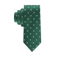 Corbata Tommy Hilfiger Para Niño, Festiva, De Poliéster, Color Verde Dot Hunter