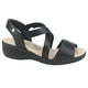 thumbnail image 1 of Sandalia Comfortflex Mujer 2388404 Negro Casual, 1 of 5