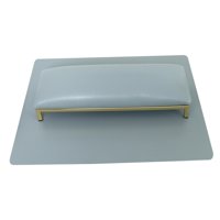 Magideal - Almohada De Mano Para Decoración De Uñas, Almohadilla Para Brazo Y Muñeca, Accesorios Para Decoración De Uñas, Juego De Alfombrilla Para Cojín, Soport Conjunto Gris